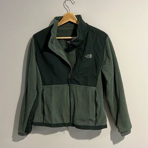 North Face Green Fleece Jacket